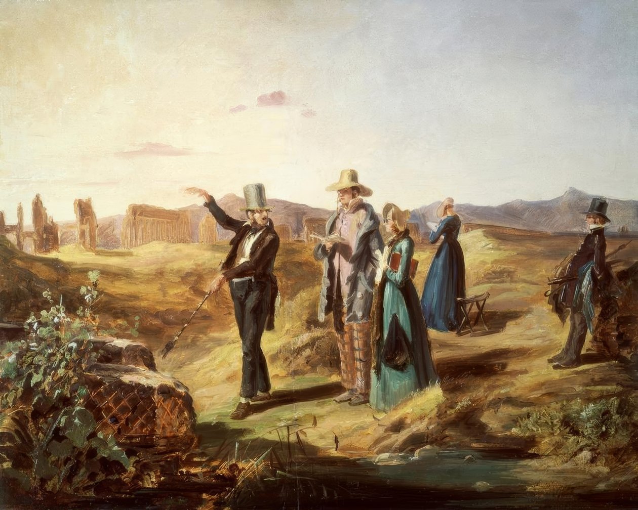 Anglais dans la campagne - Carl Spitzweg