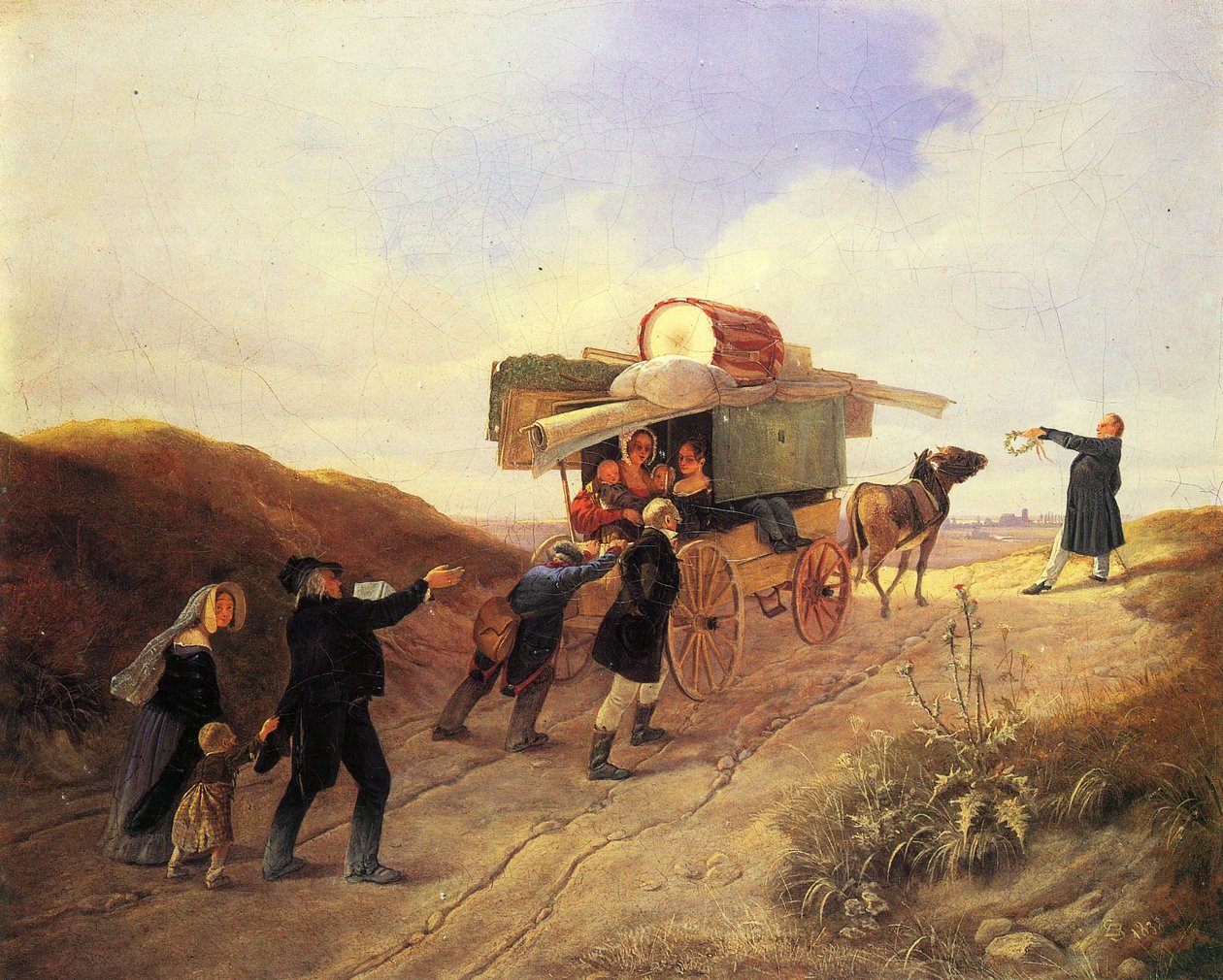 Comédiens itinérants - Carl Spitzweg