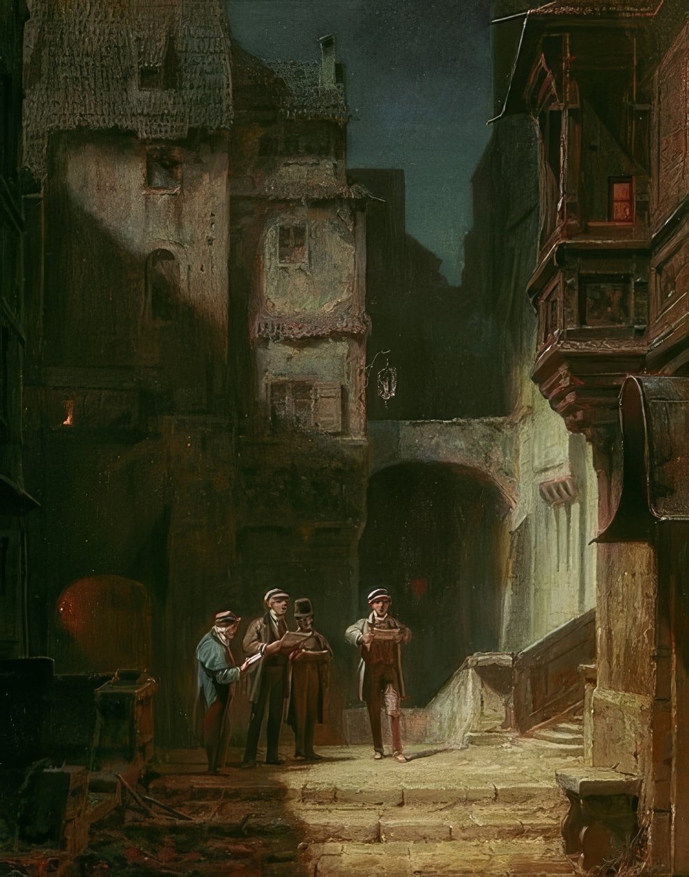 Sérénade - Carl Spitzweg