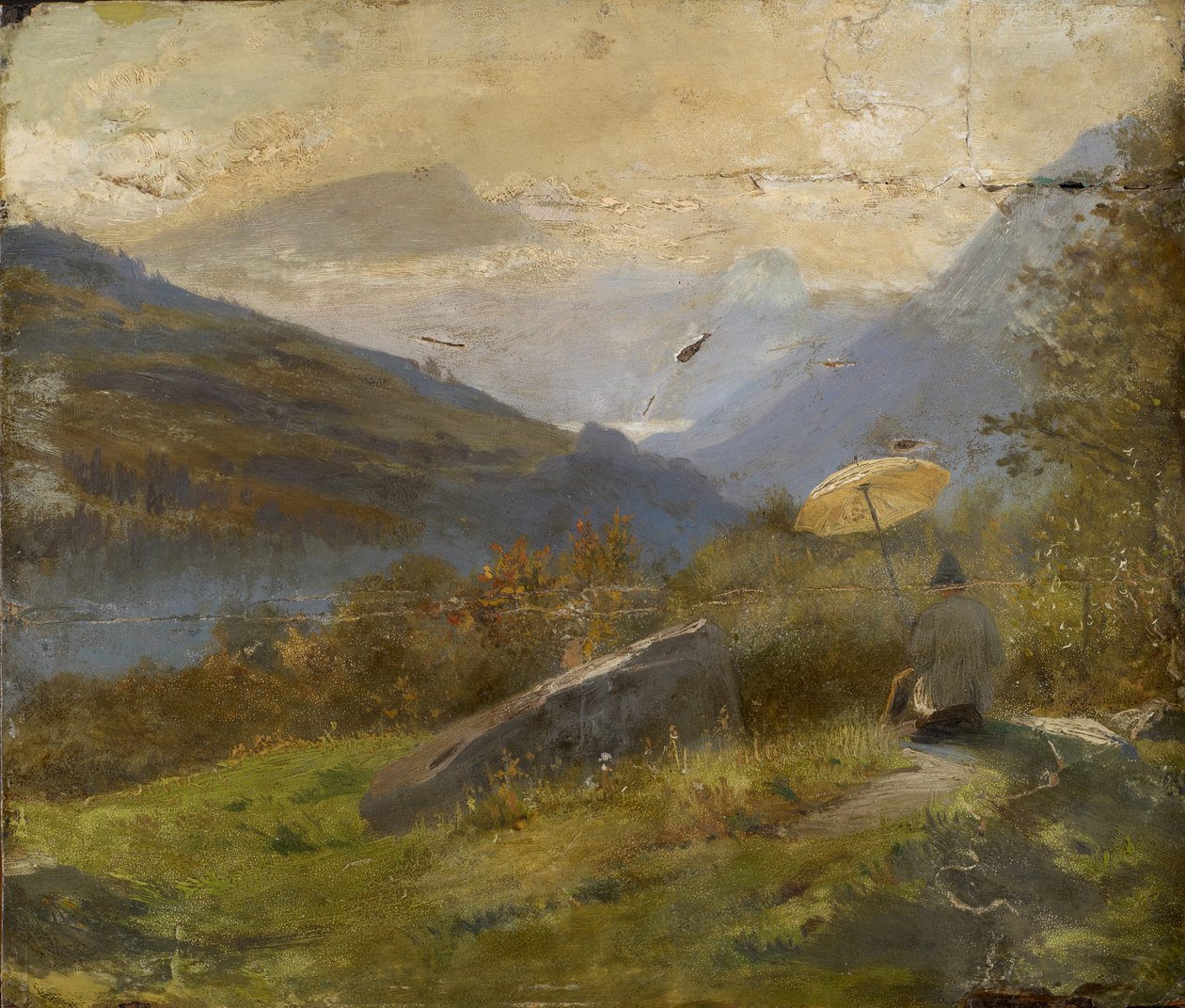 Le Peintre, vers 1860 - Carl Spitzweg