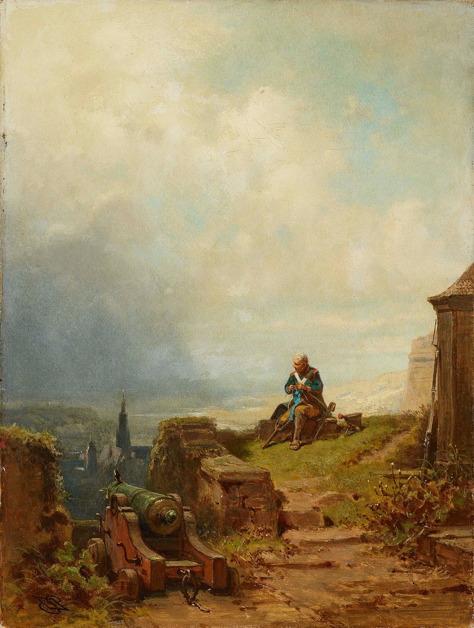 Le vétéran - Carl Spitzweg