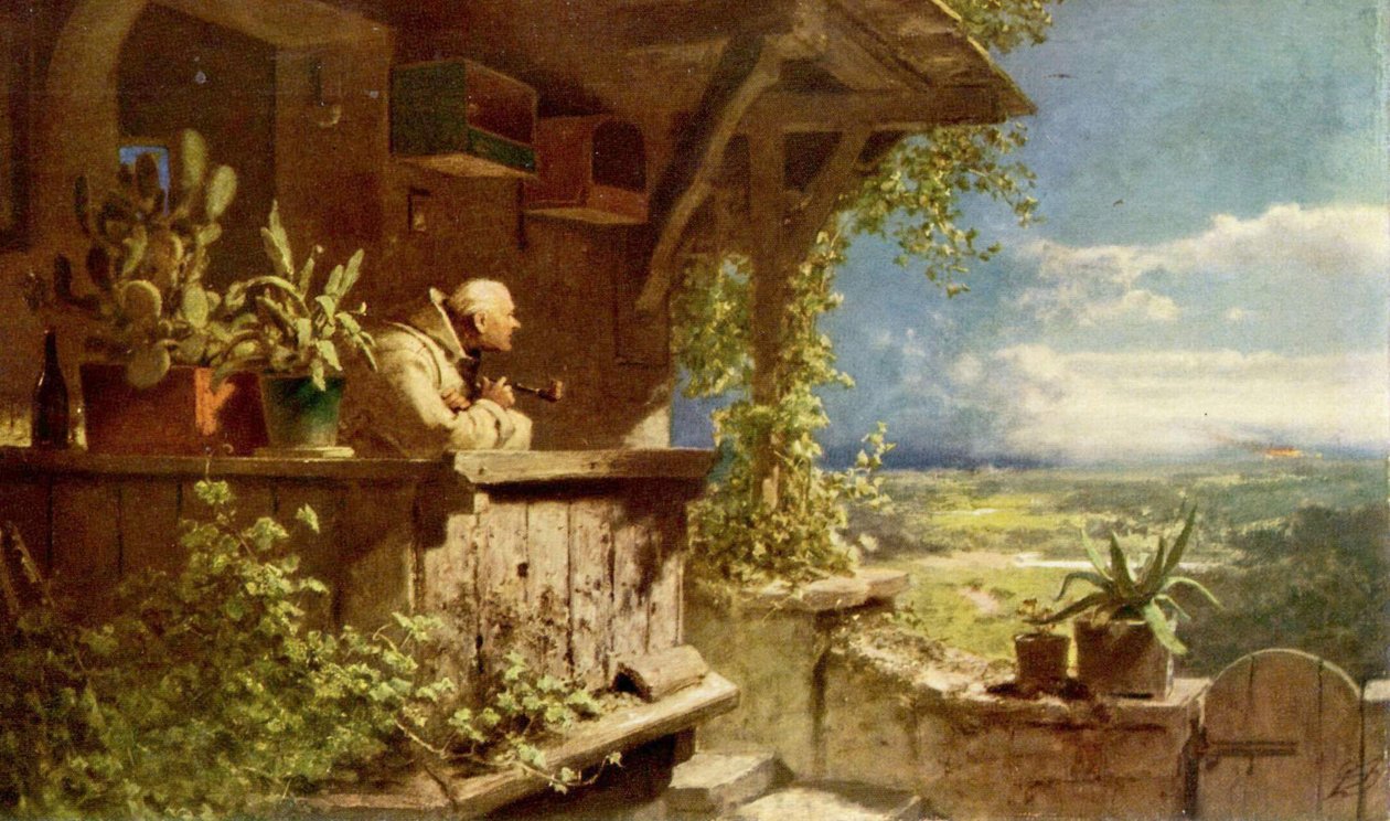 Fumée suspecte - Carl Spitzweg