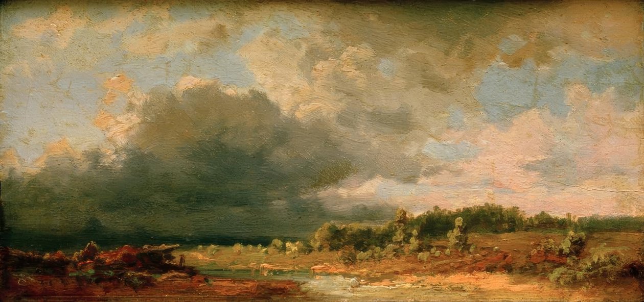 Paysage préalpin (Motif sur l