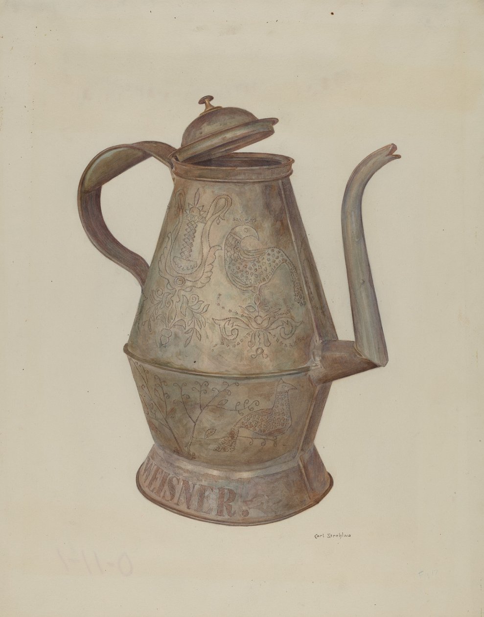 Cafetière allemande de Pennsylvanie - Carl Strehlau