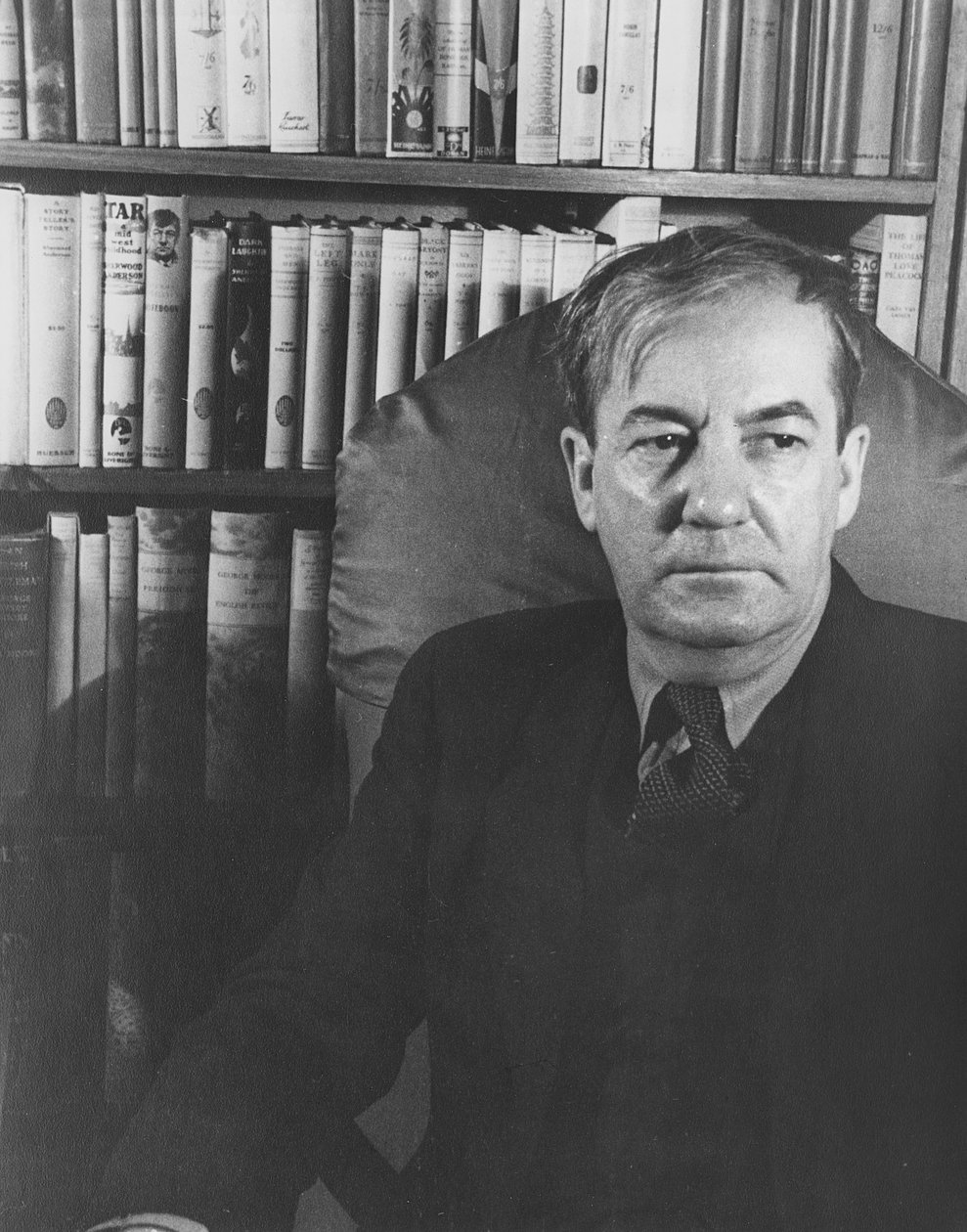 Sherwood Anderson,1933 (épreuve à la gélatine argentique) - Carl Van Vechten