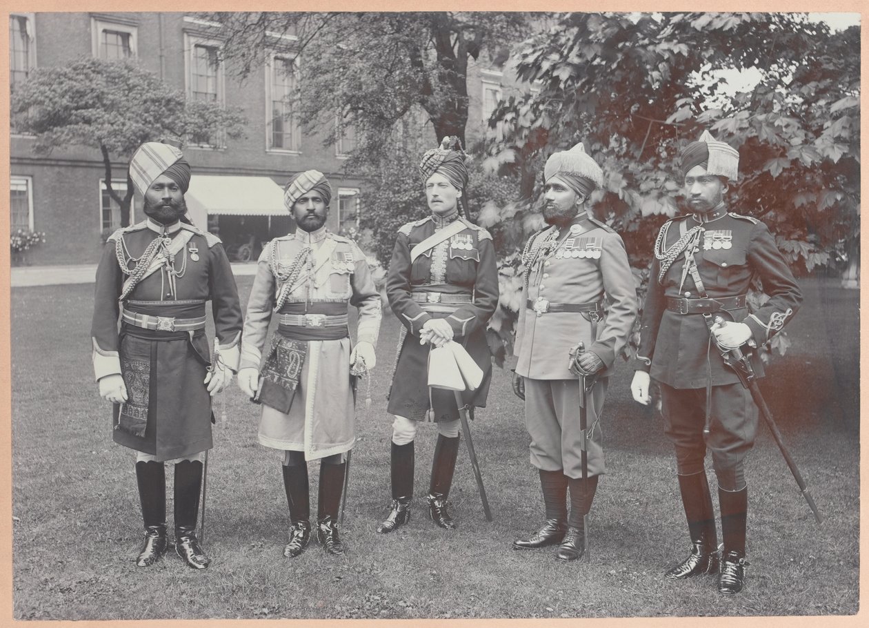 Officiers indiens du Roi, 1911 - Carl Vandyk