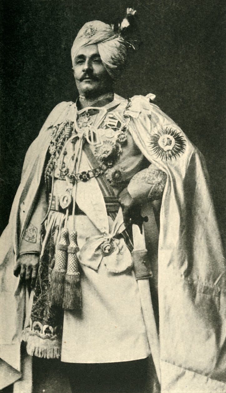 Sir Pertab Singh, fin du 19ème siècle, vers 1920 - Carl Vandyk