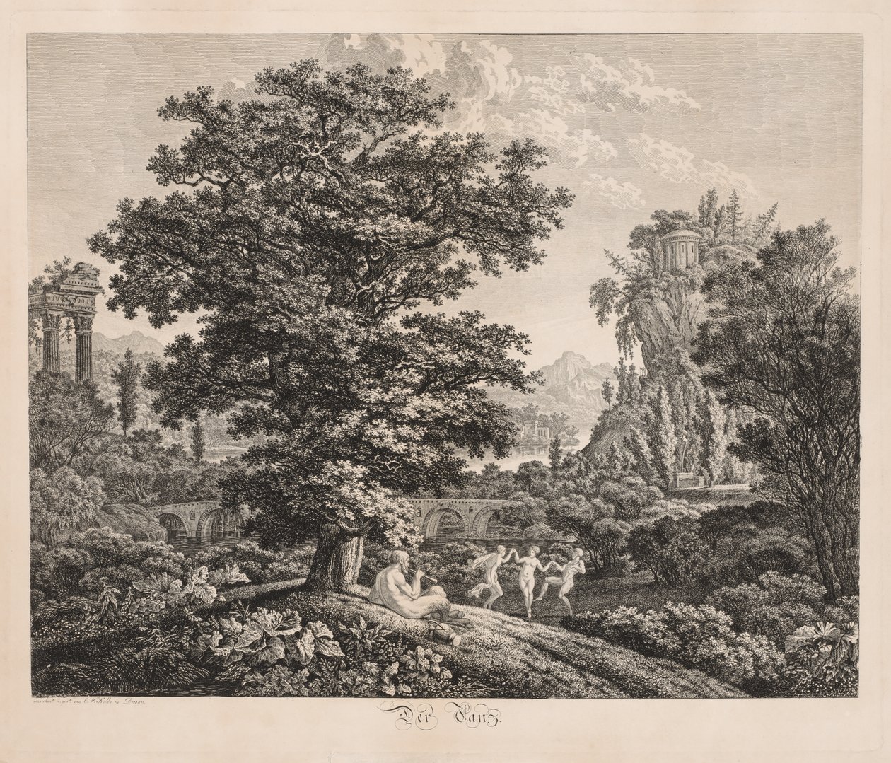 La danse - Carl Wilhelm I Kolbe