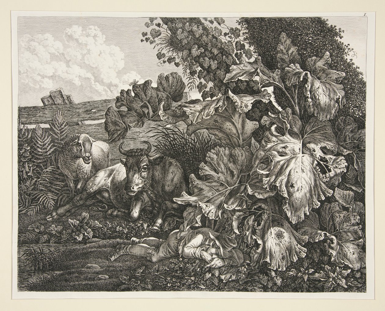 Paysage - Carl Wilhelm Kolbe the elder