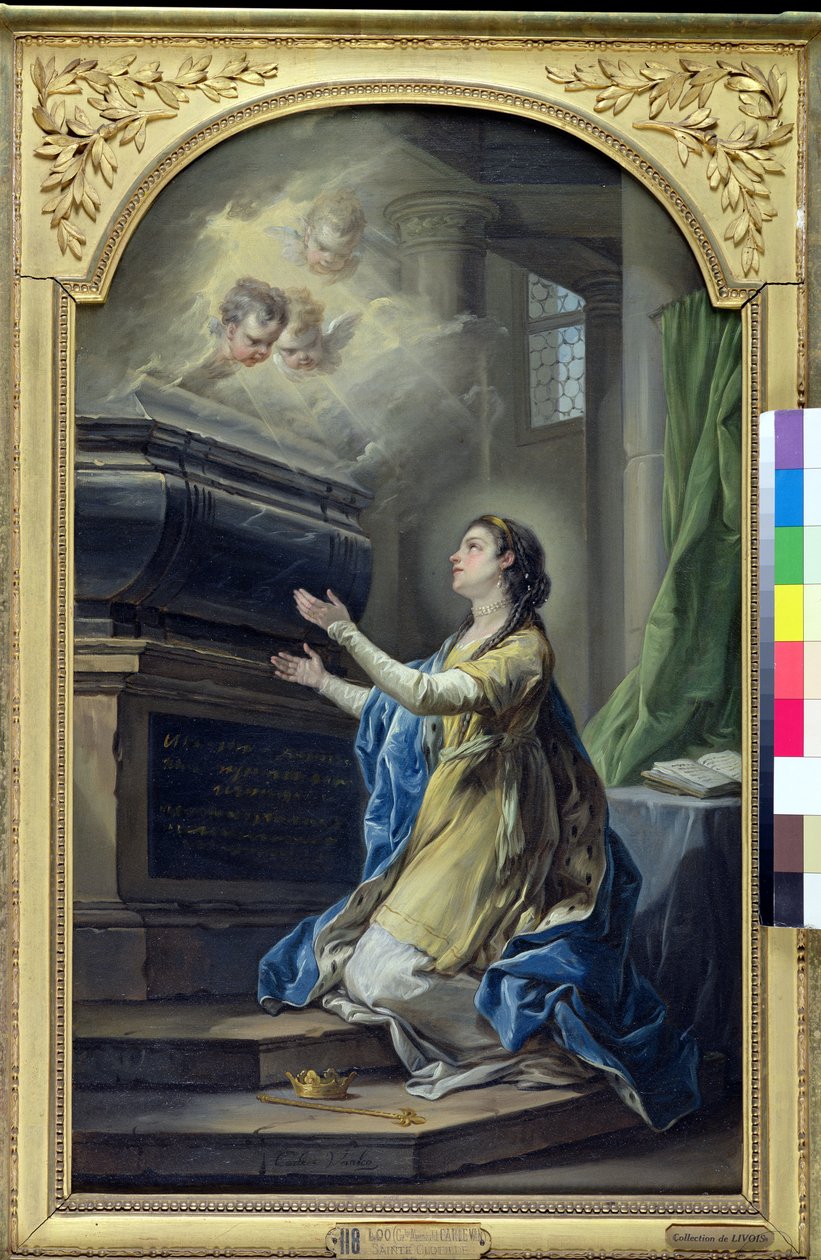 Sainte Clotilde (474-545) - Carle van Loo