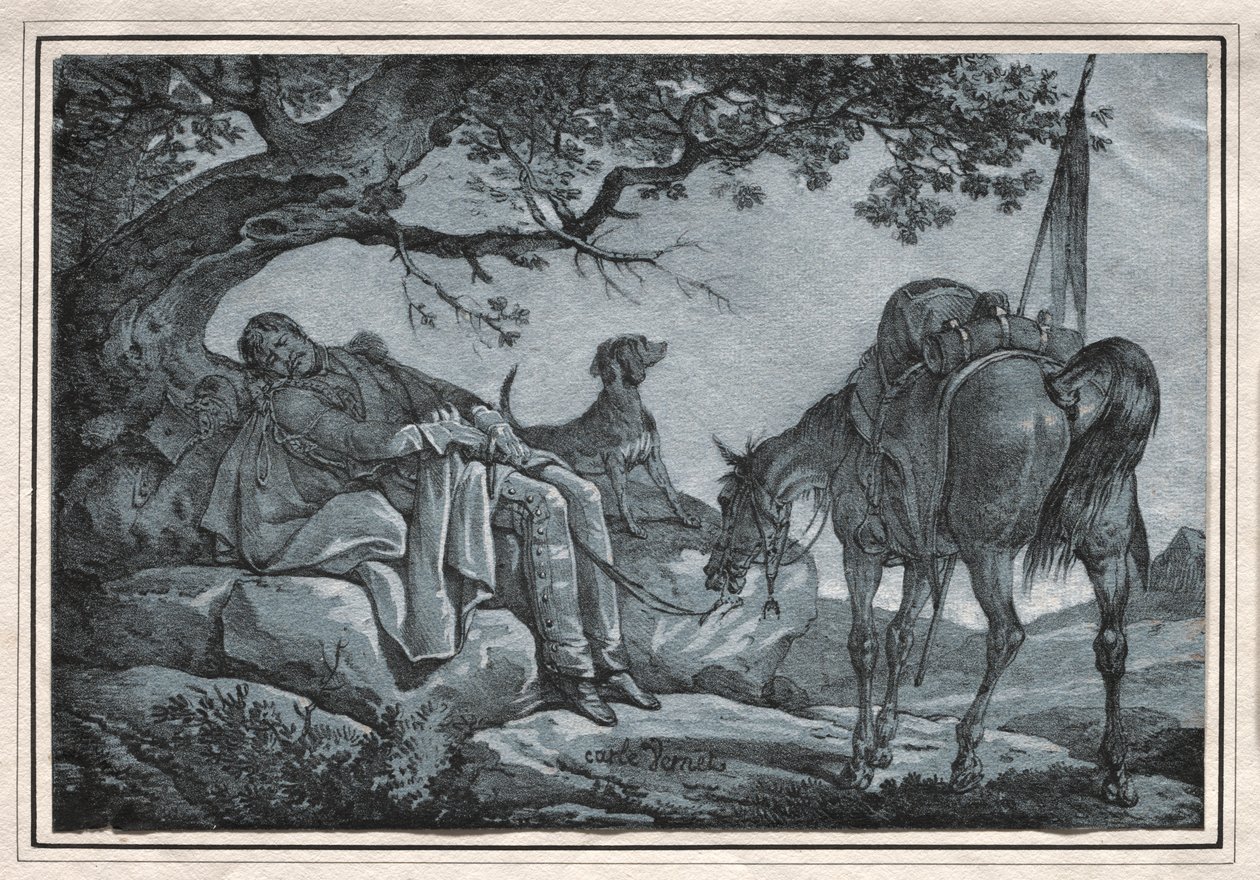 Le Soldat endormi - Carle Vernet