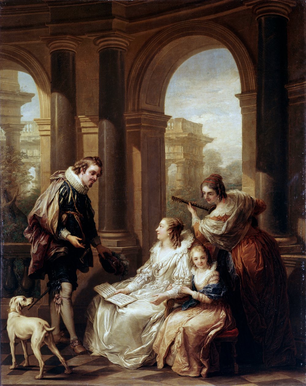 Le Concert espagnol, 1754 - Carle van Loo