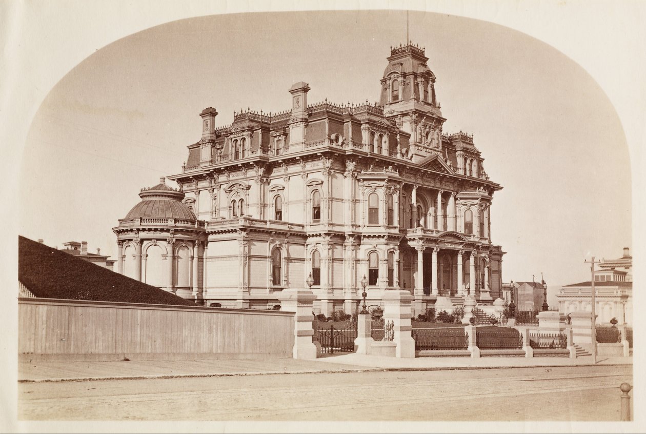 Résidence de Chas. Crocker - Carleton E. Watkins