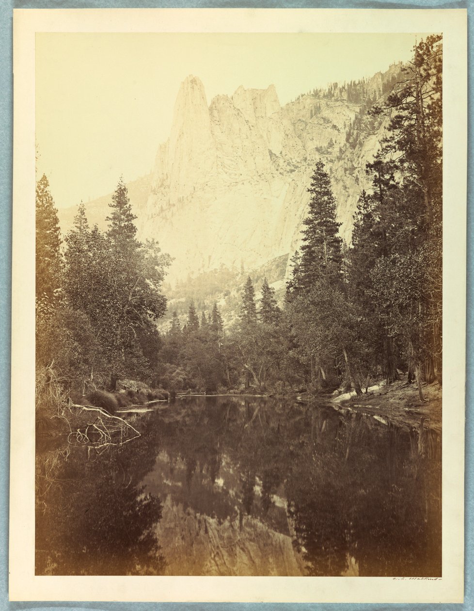 Sentinelle, 3270 pieds, Yosemite - Carleton E. Watkins