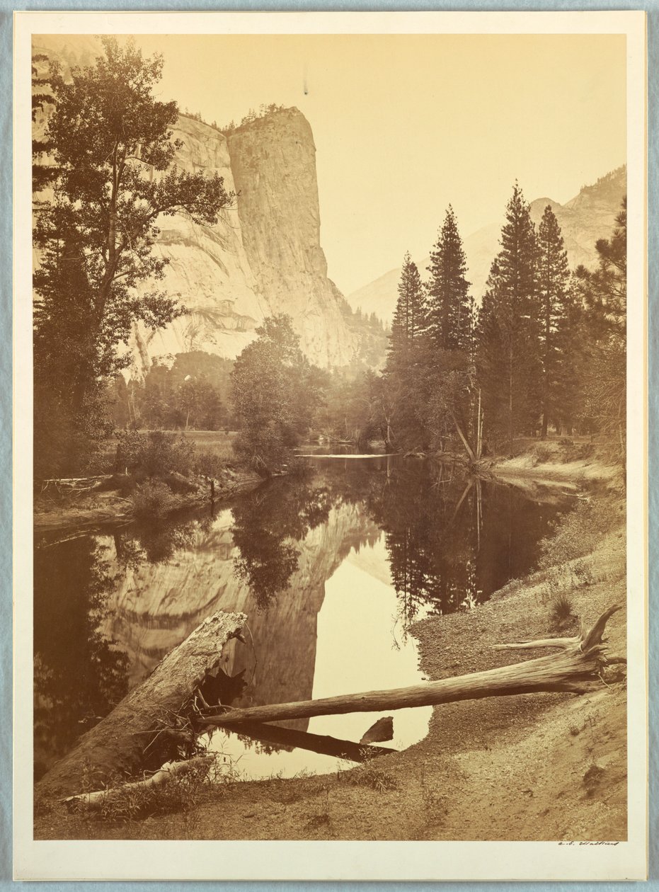 Colonne de Washington, Yosemite - Carleton E. Watkins