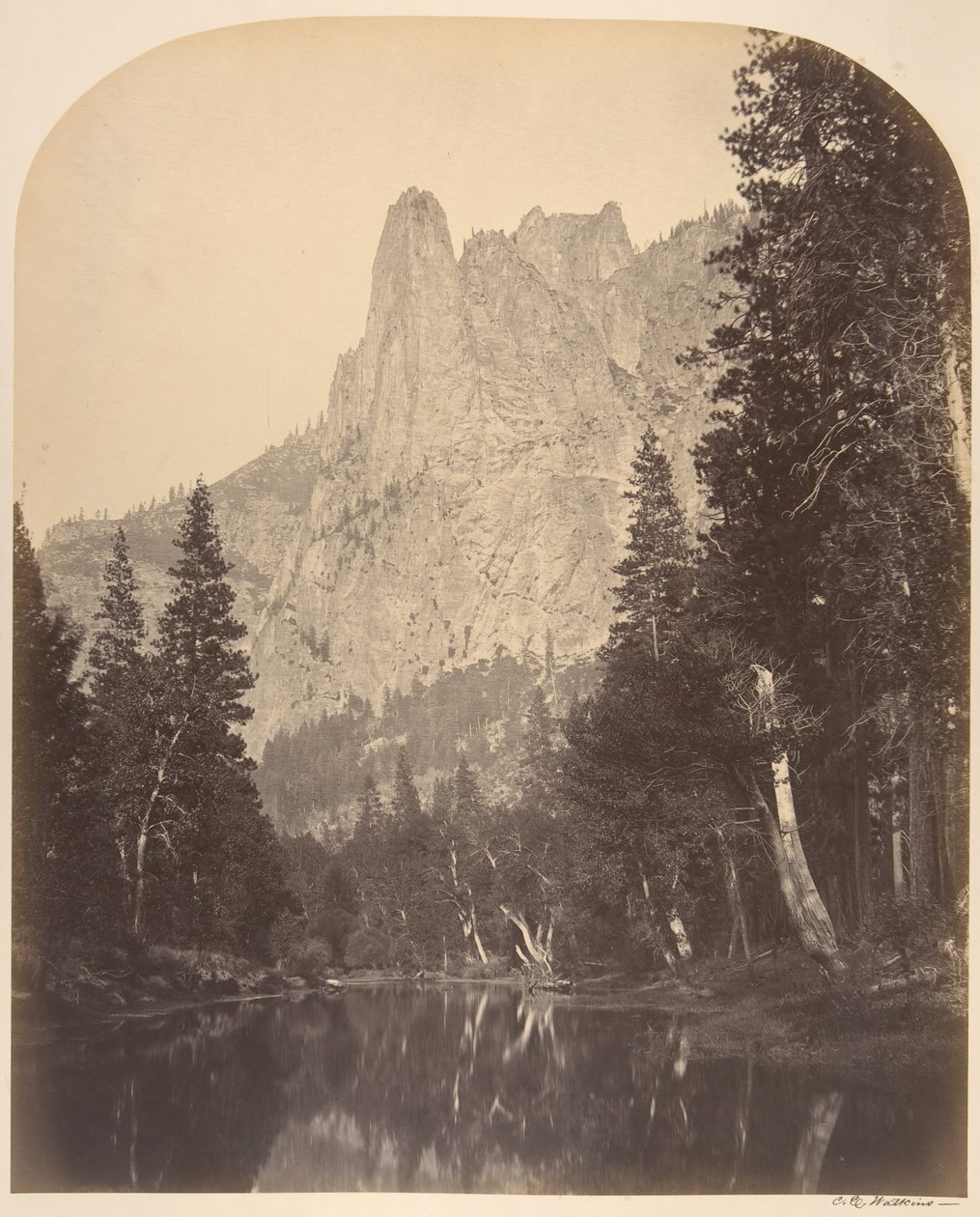 Vue sur la rivière, Sentinel, 3270 pieds - Carleton Emmons Watkins