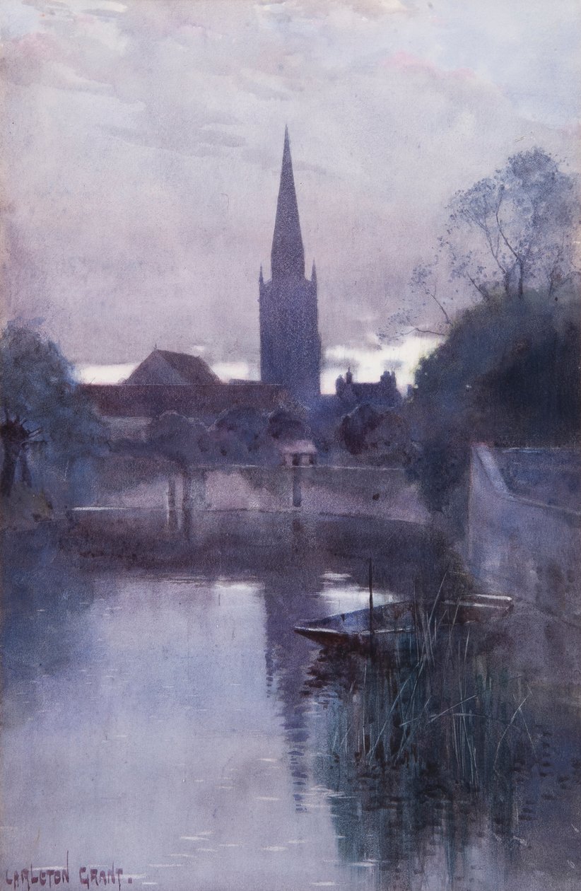 Salisbury au crépuscule - Carleton Grant