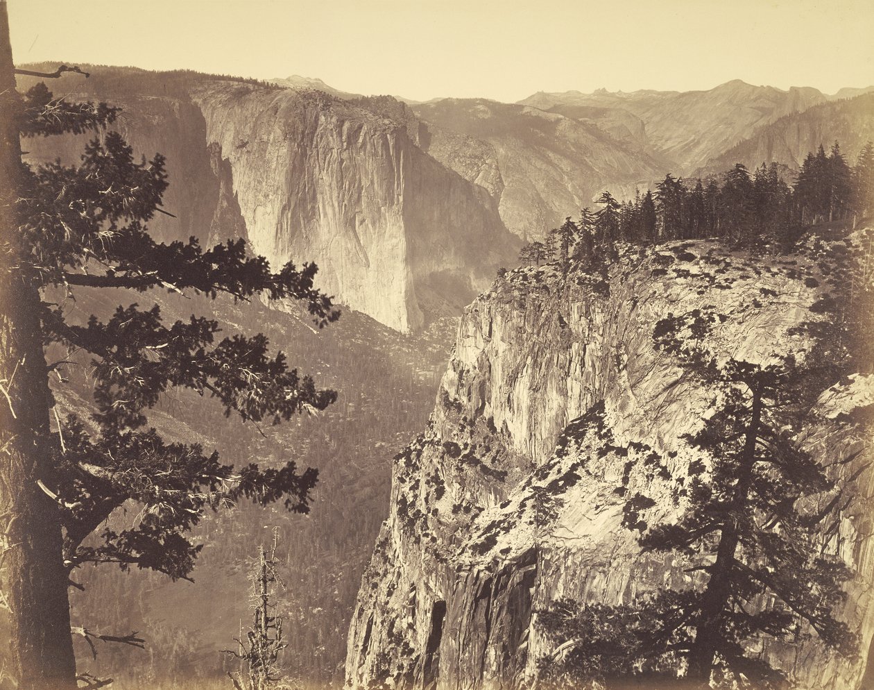 [Première vue de la vallée] - Carleton Watkins