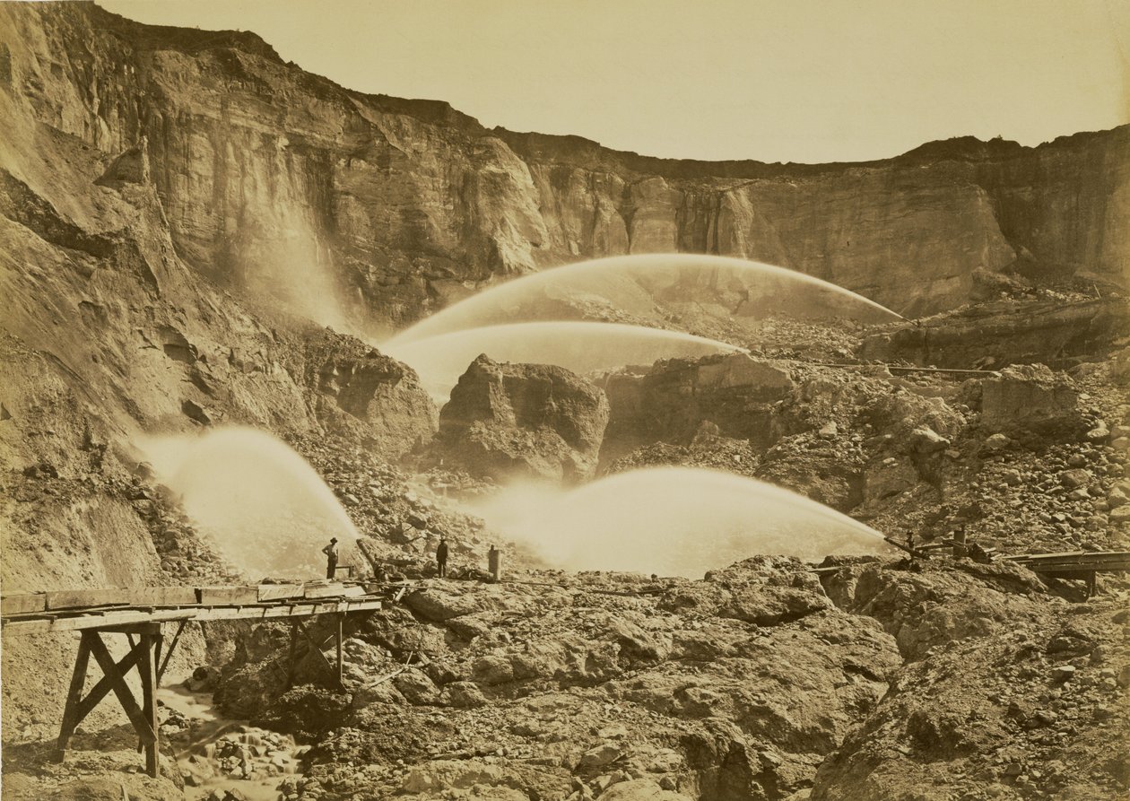 [Fouilles de Malakoff, comté de Nevada, Californie] - Carleton Watkins