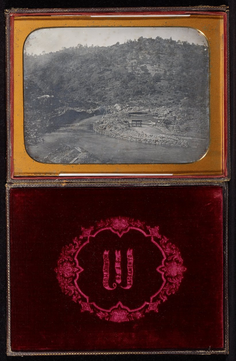 Sans titre (scène de mine fluviale) - Carleton Watkins