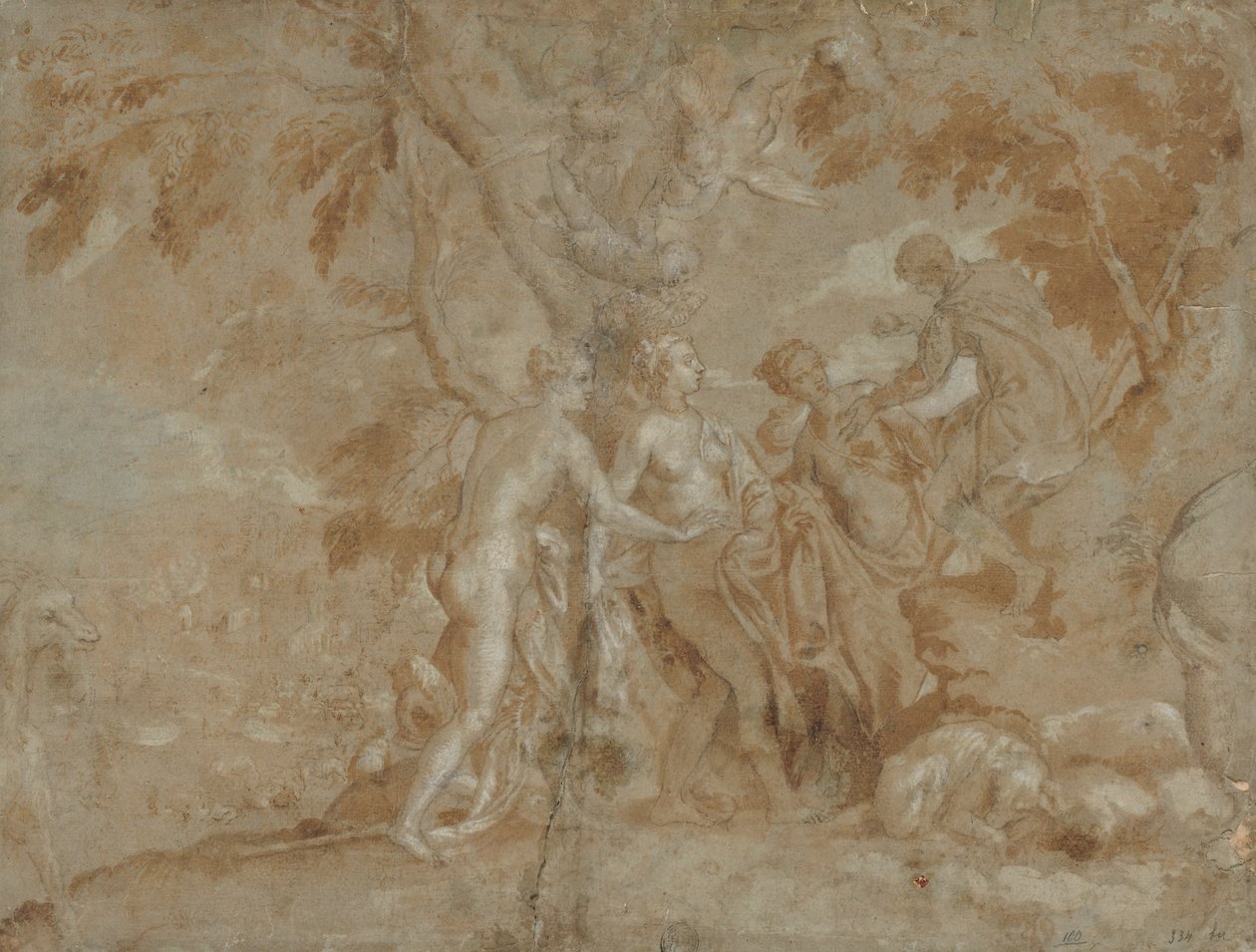 Le jugement de Pâris, vers 1585 - Carletto Caliari