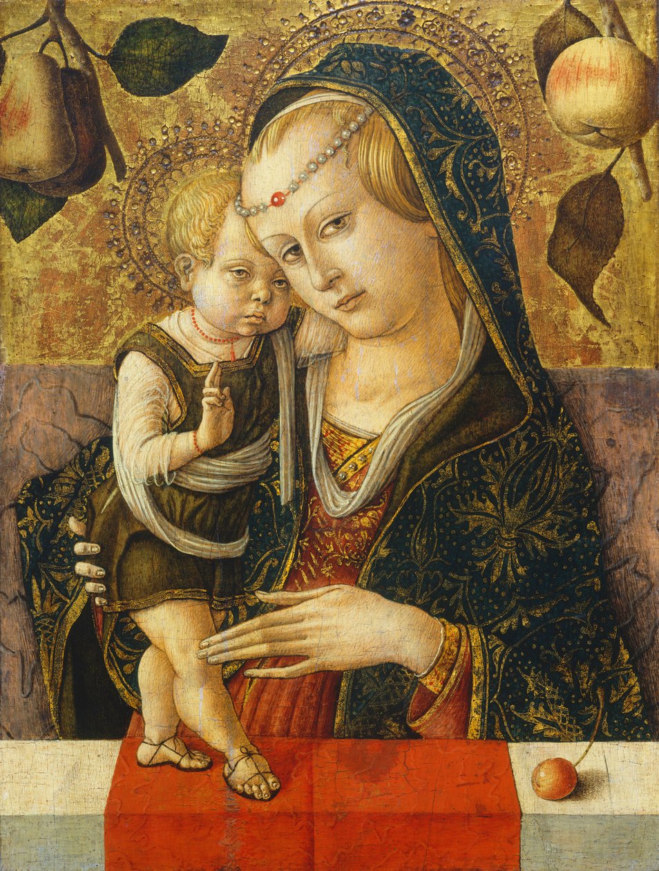 Madone et Enfant, c. 1490 - Carlo Crivelli