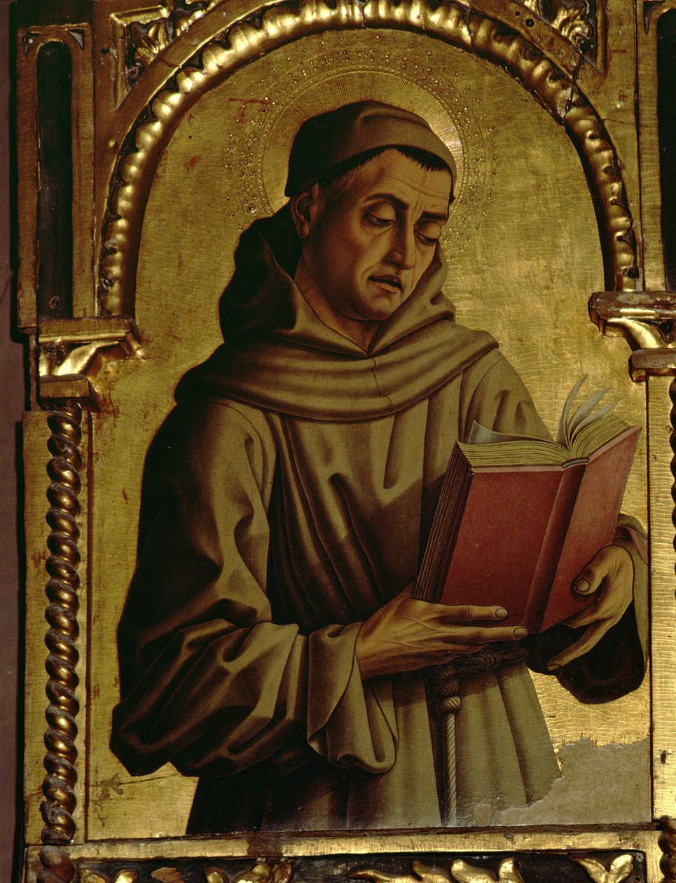 Saint François (détail) - Carlo Crivelli