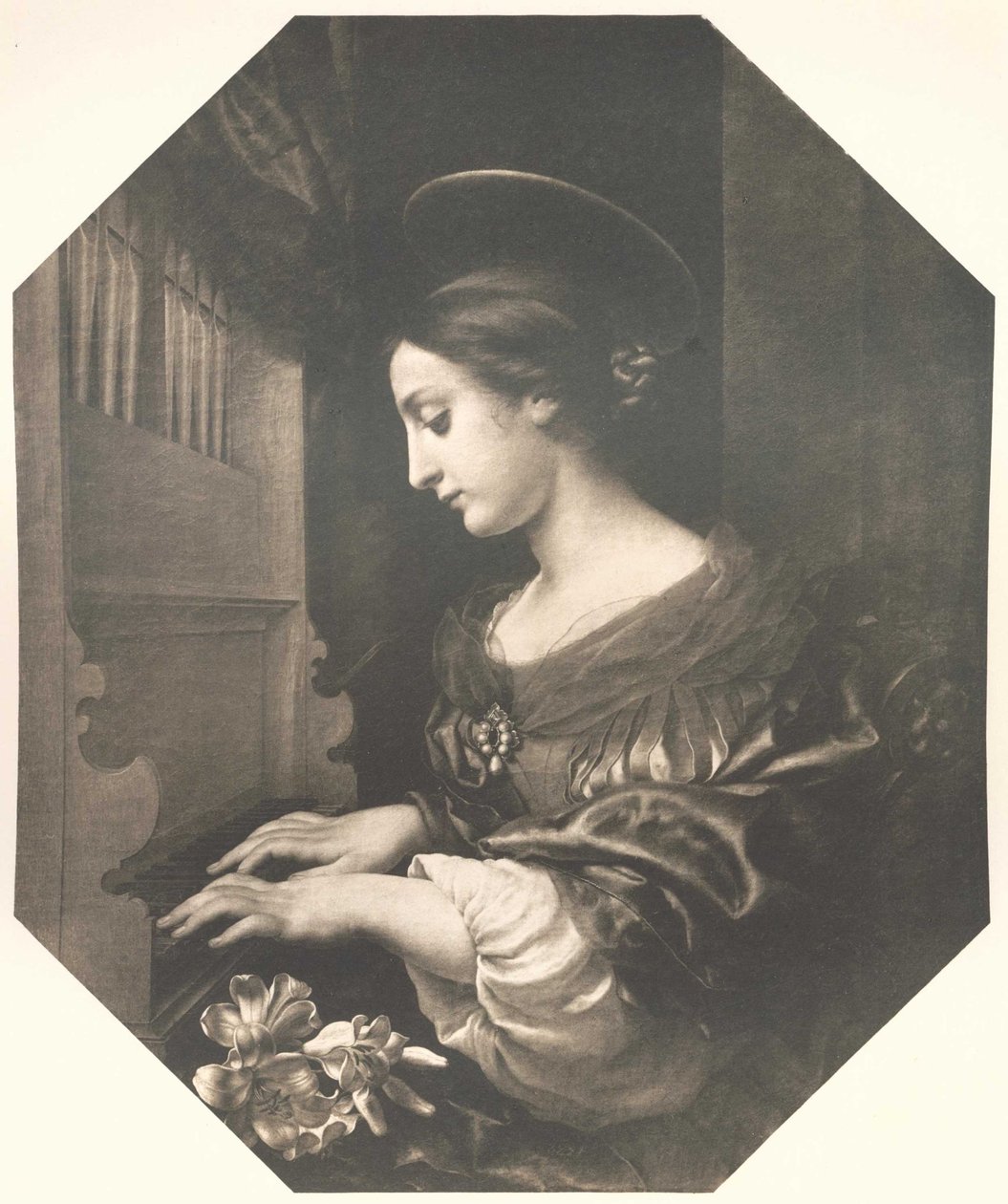 Sainte Cécile - after Carlo Dolci