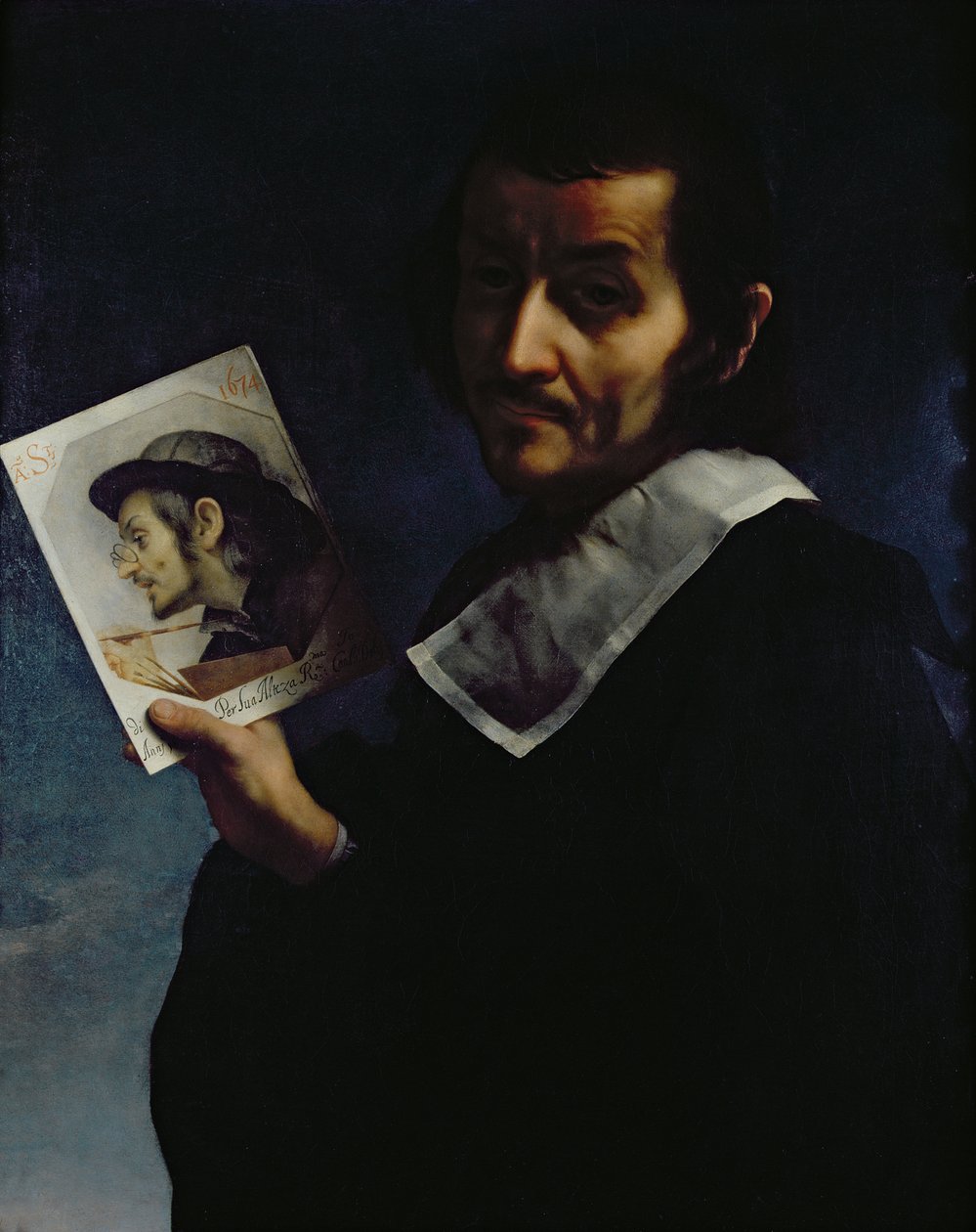 Autoportrait, 1674 - Carlo Dolci