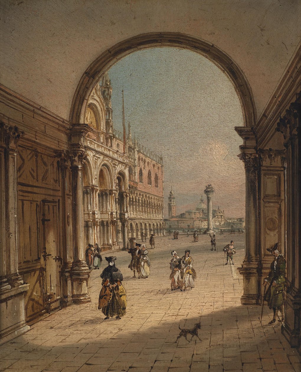 Venise, vue sur la Piazzetta San Marco - Carlo Grubacs