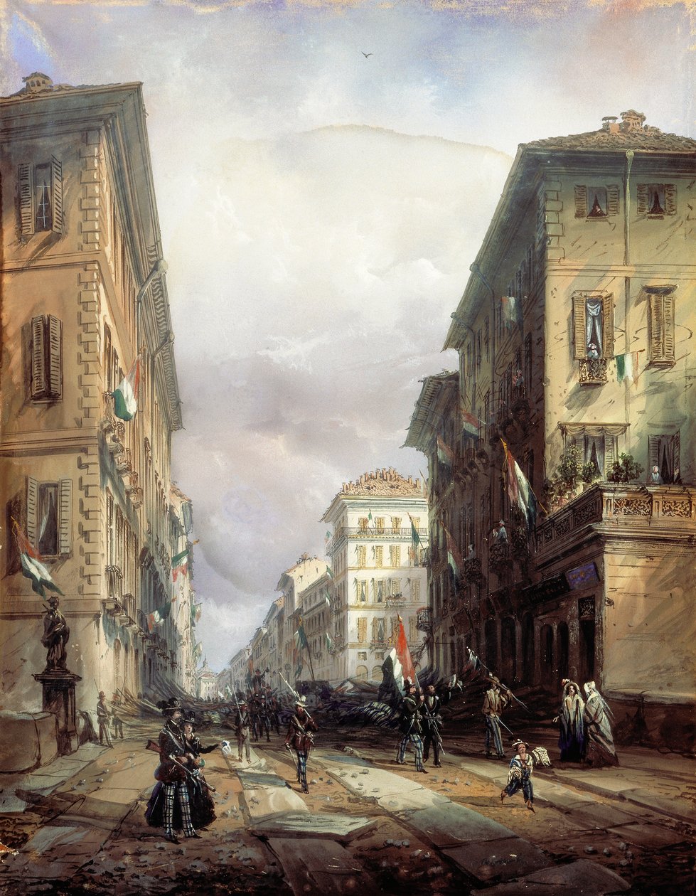 Épisode des Cinq Jours de Milan - Carlo Bossoli