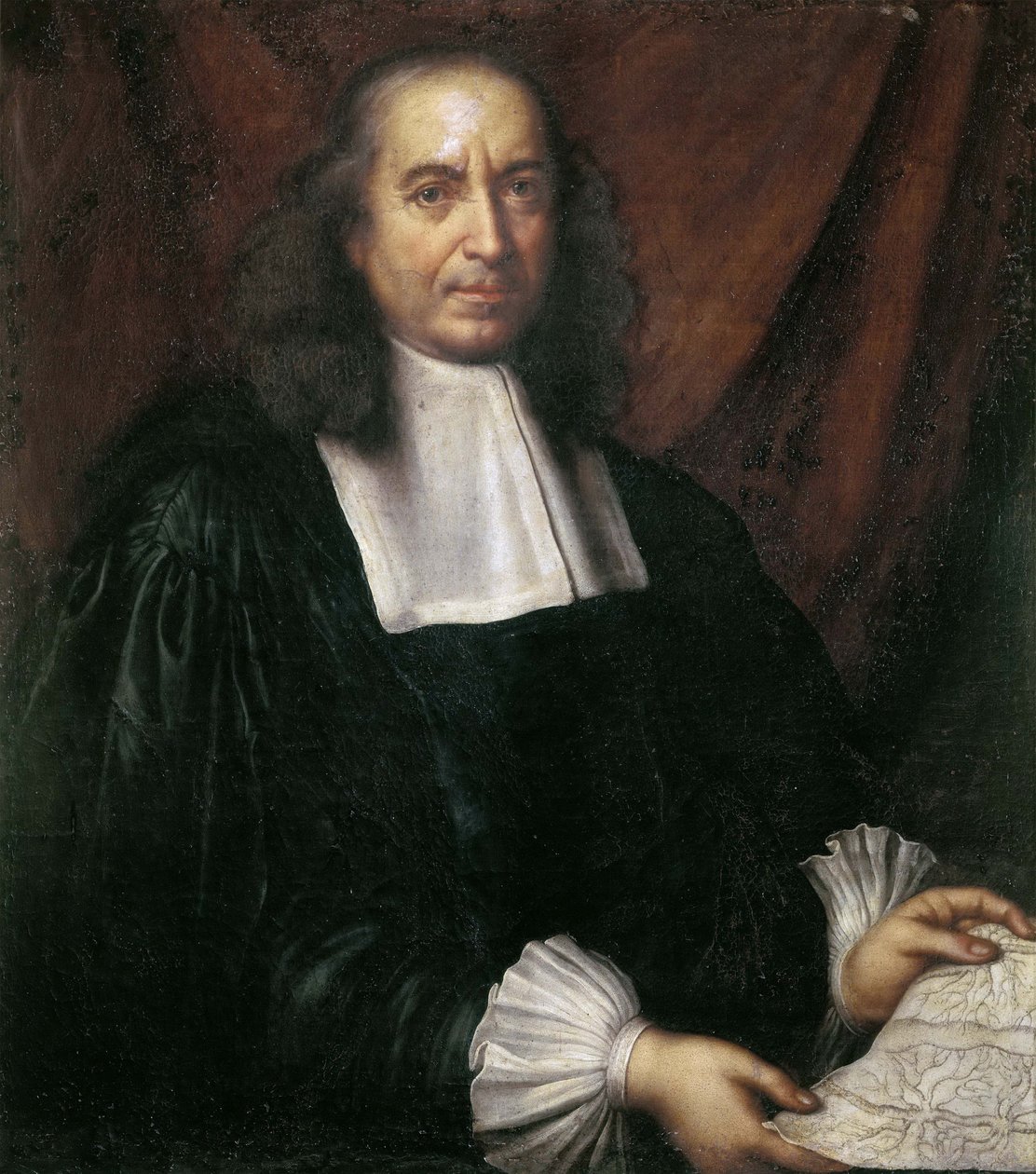 Portrait de Marcello Malpighi - Carlo Cignani