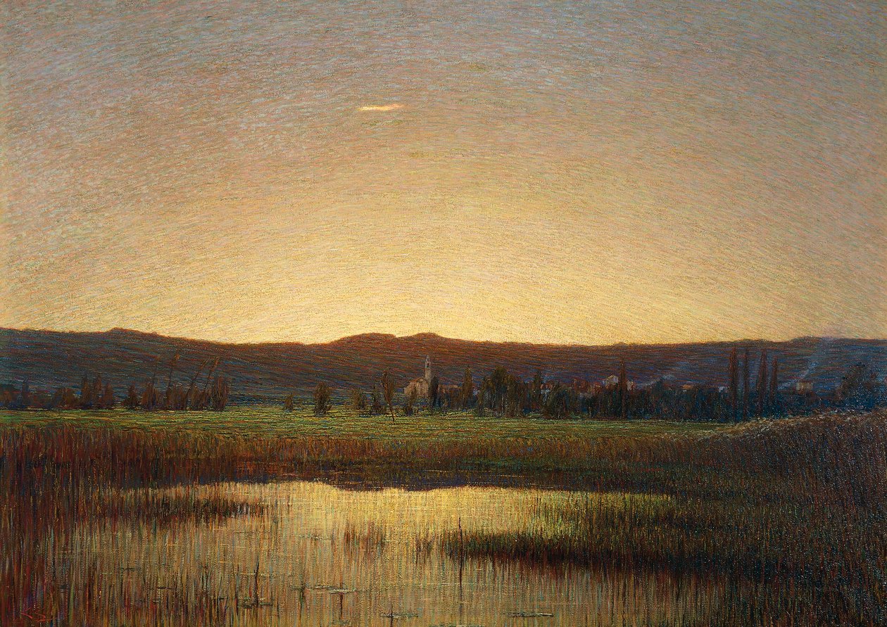 Coucher de soleil - Carlo Cressini