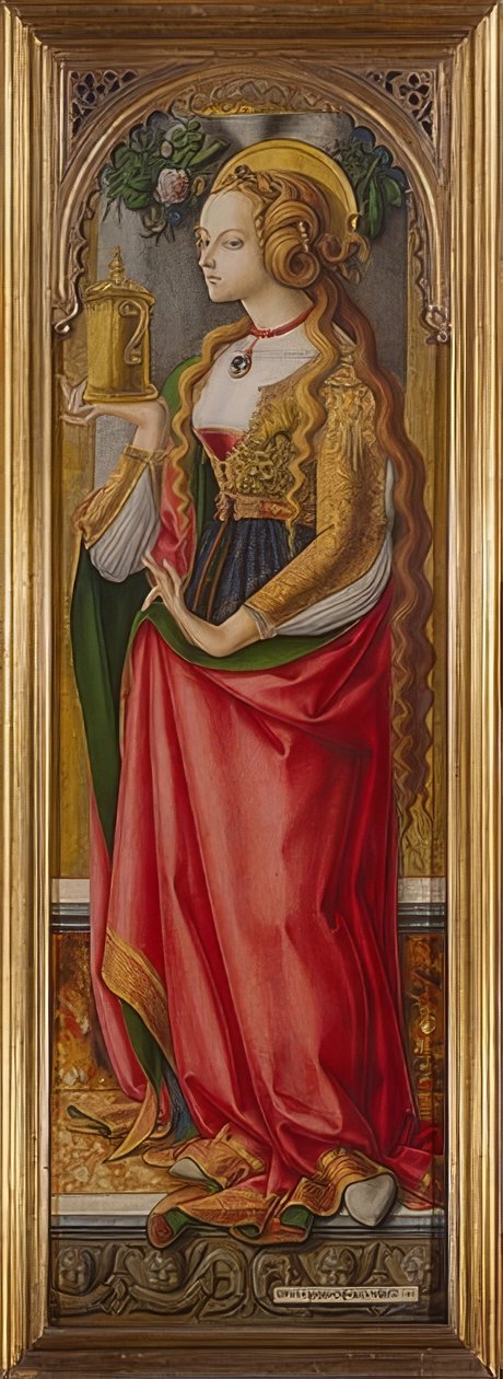 Marie Madeleine. Vers 1480 - Carlo Crivelli