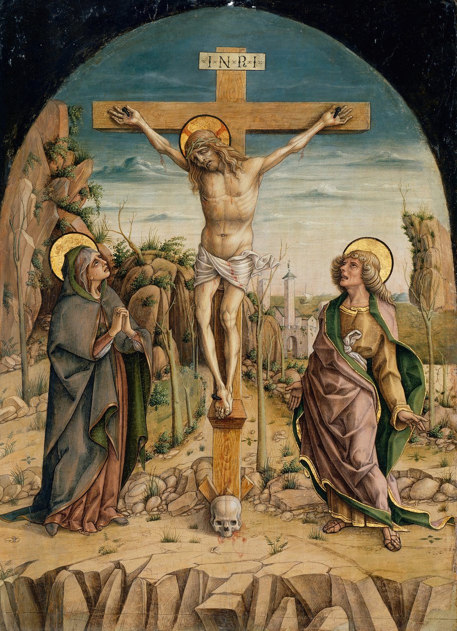 La Crucifixion, c. 1487 - Carlo Crivelli