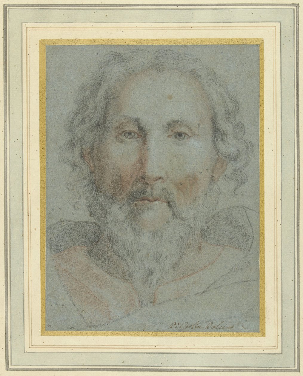 Tête de Dieu le Père - Carlo Dolci