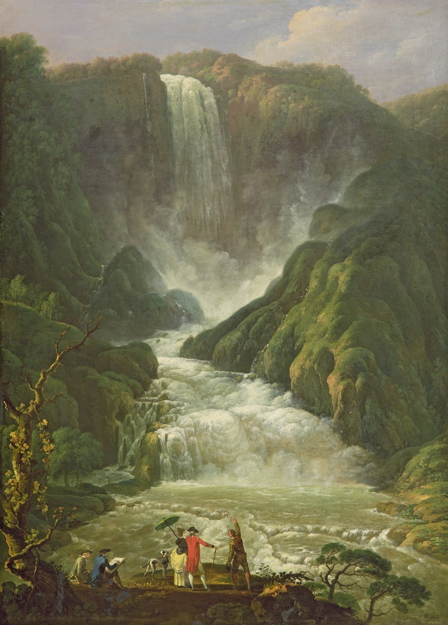 Les chutes de Terni - Carlo Labruzzi