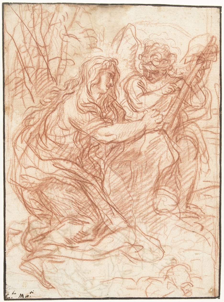 Marie Madeleine adorant la Croix - Carlo Maratta
