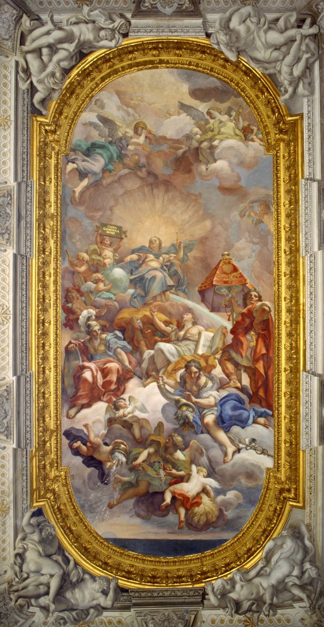 Le triomphe de la clémence - Carlo Maratta