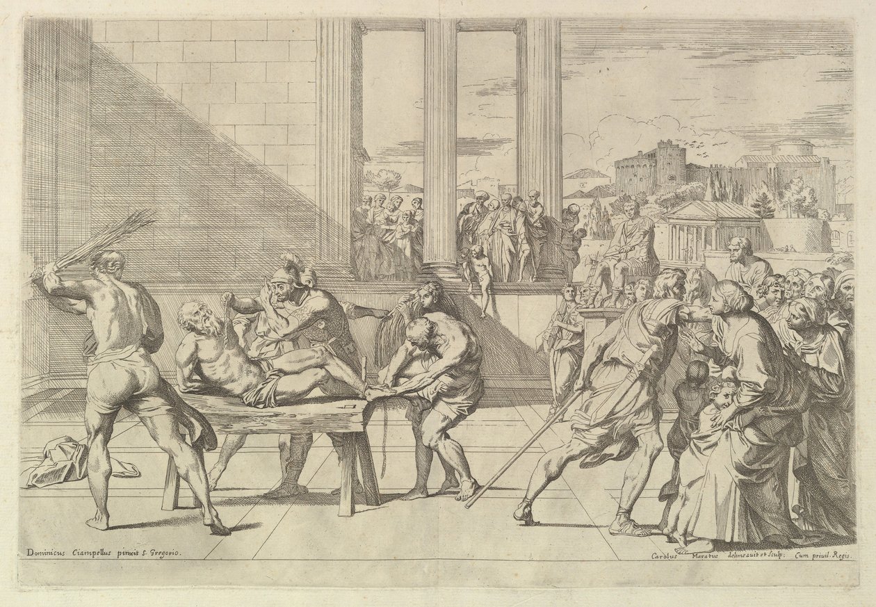 Martyr de Saint André - Carlo Maratta or Maratti