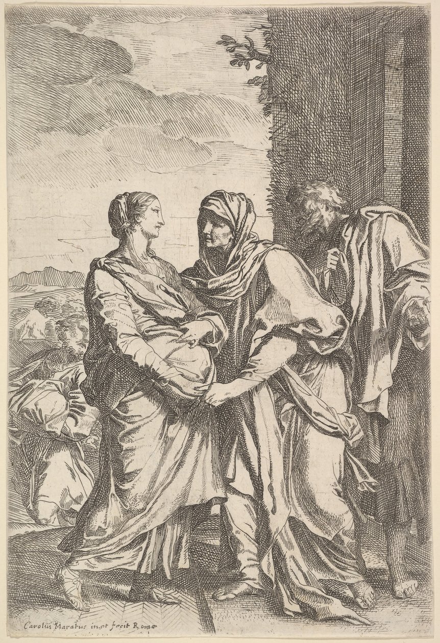 La Visitation - Carlo Maratta or Maratti