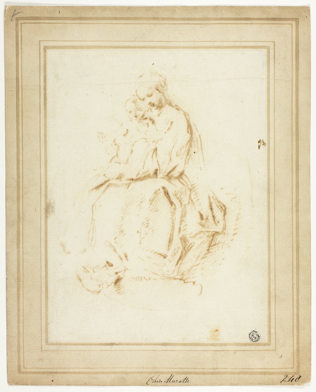 Madone et enfant - Carlo Maratti