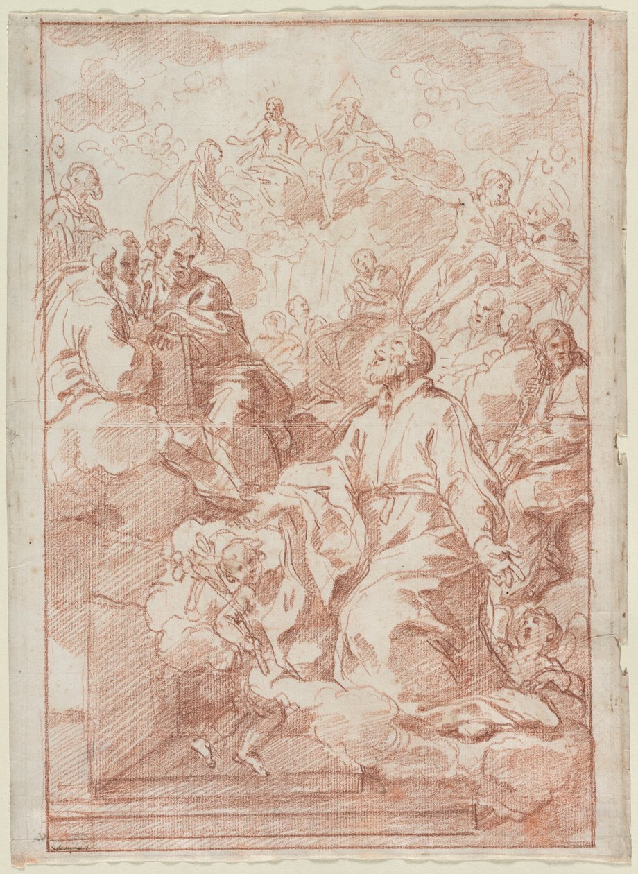 Vision de Saint Philippe Néri - Carlo Maratta or Maratti