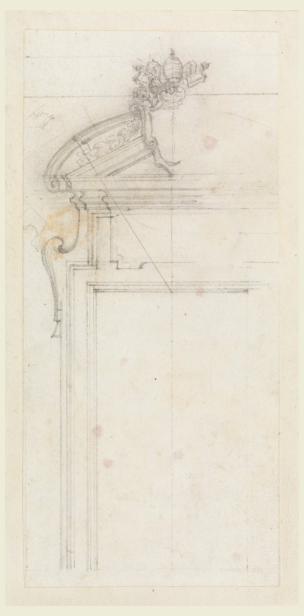 Conception pour un encadrement de porte - Carlo Marchionni