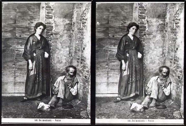 Deux Mendiants, Venise - Carlo Naya