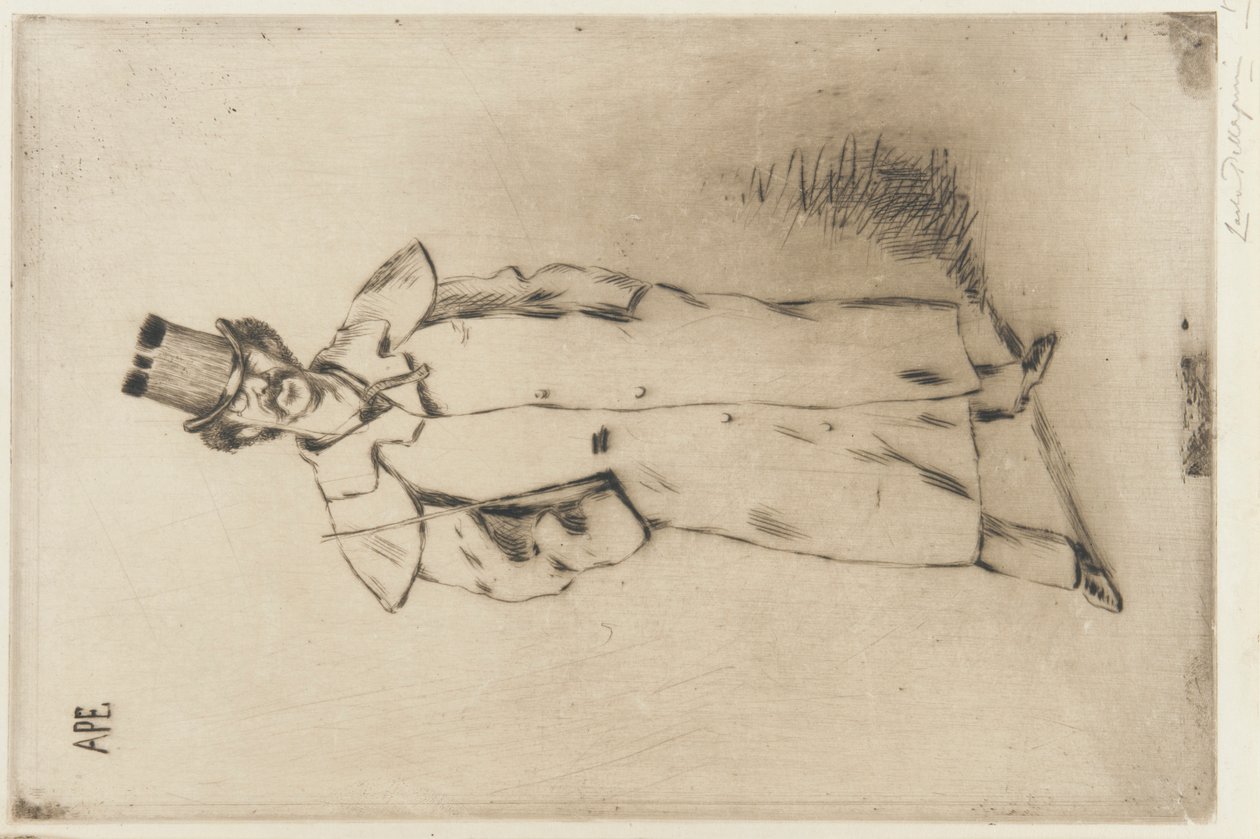 Portrait de Whistler - Carlo Pellegrini