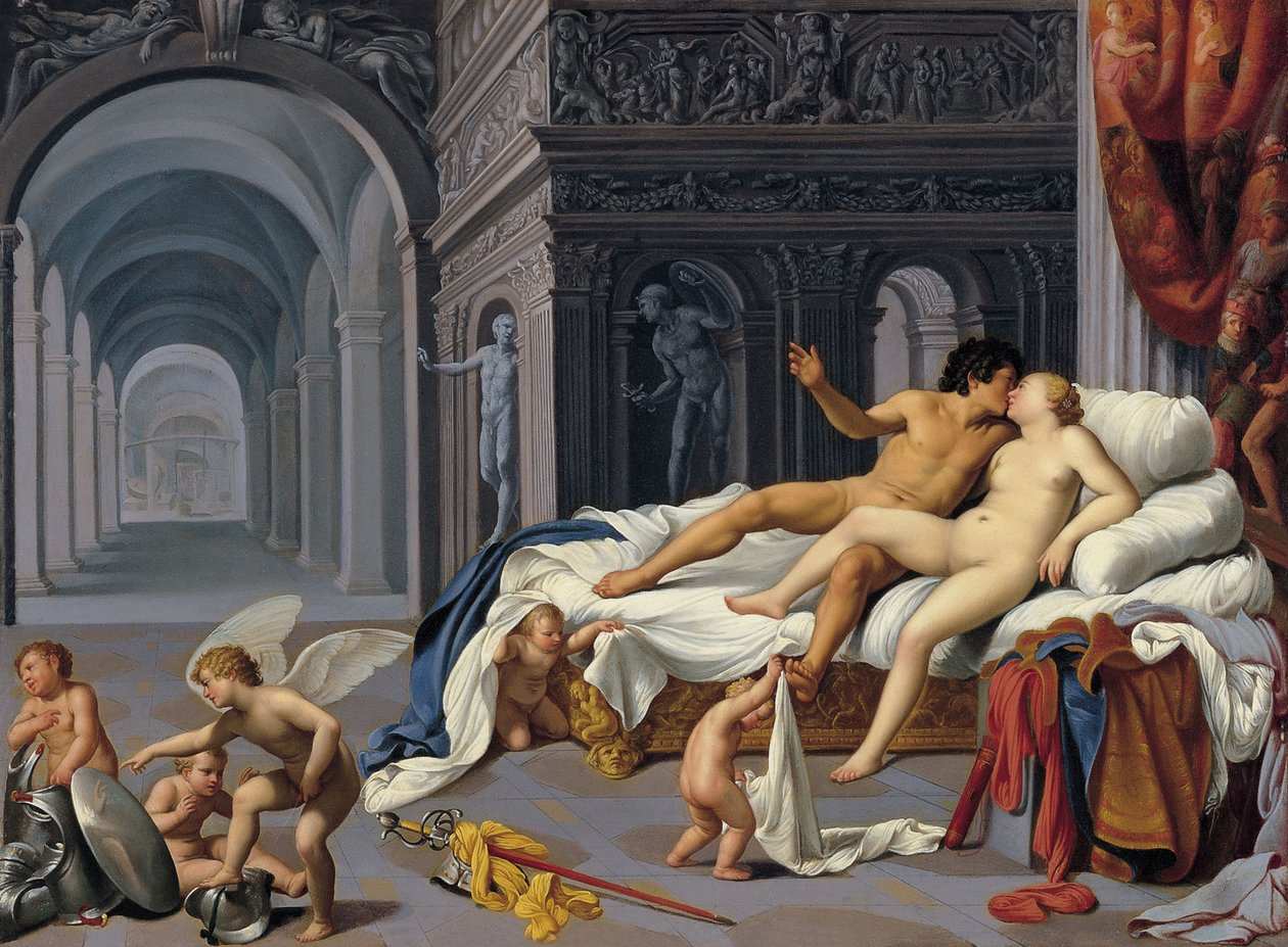 Vénus et Mars - Carlo Saraceni