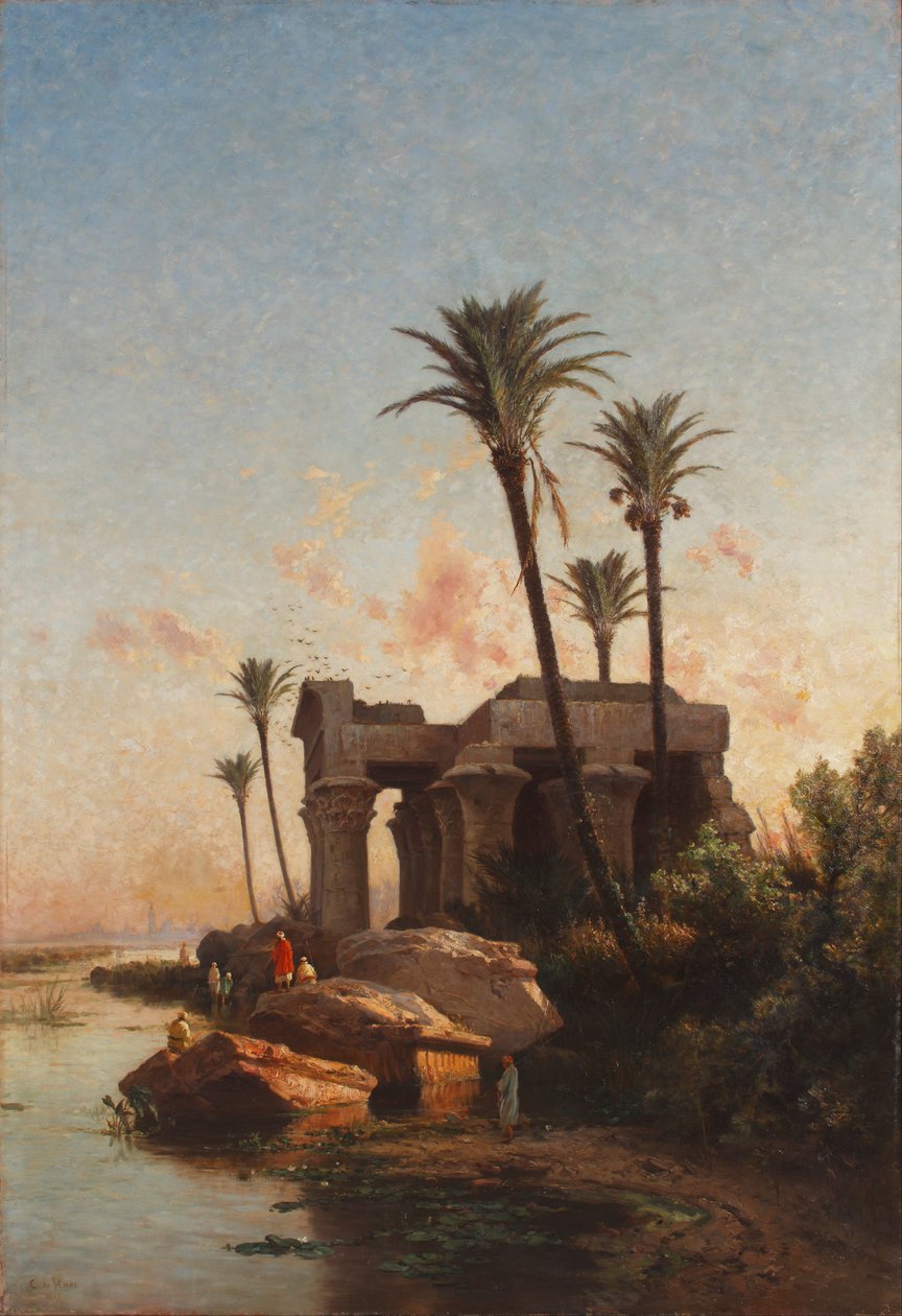 Paysage égyptien - Carlos de Haes