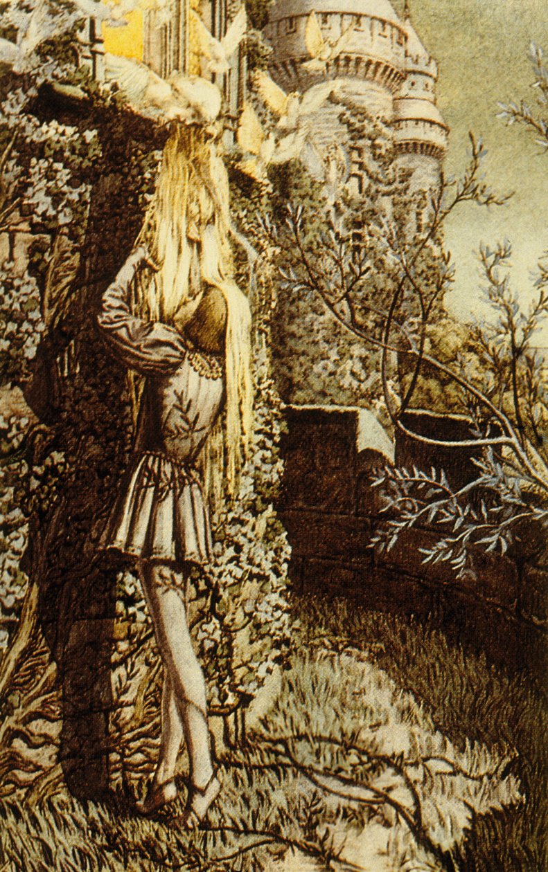 Pelléas et Mélisande, pièce de Maurice Maeterlinck - Carlos Schwabe
