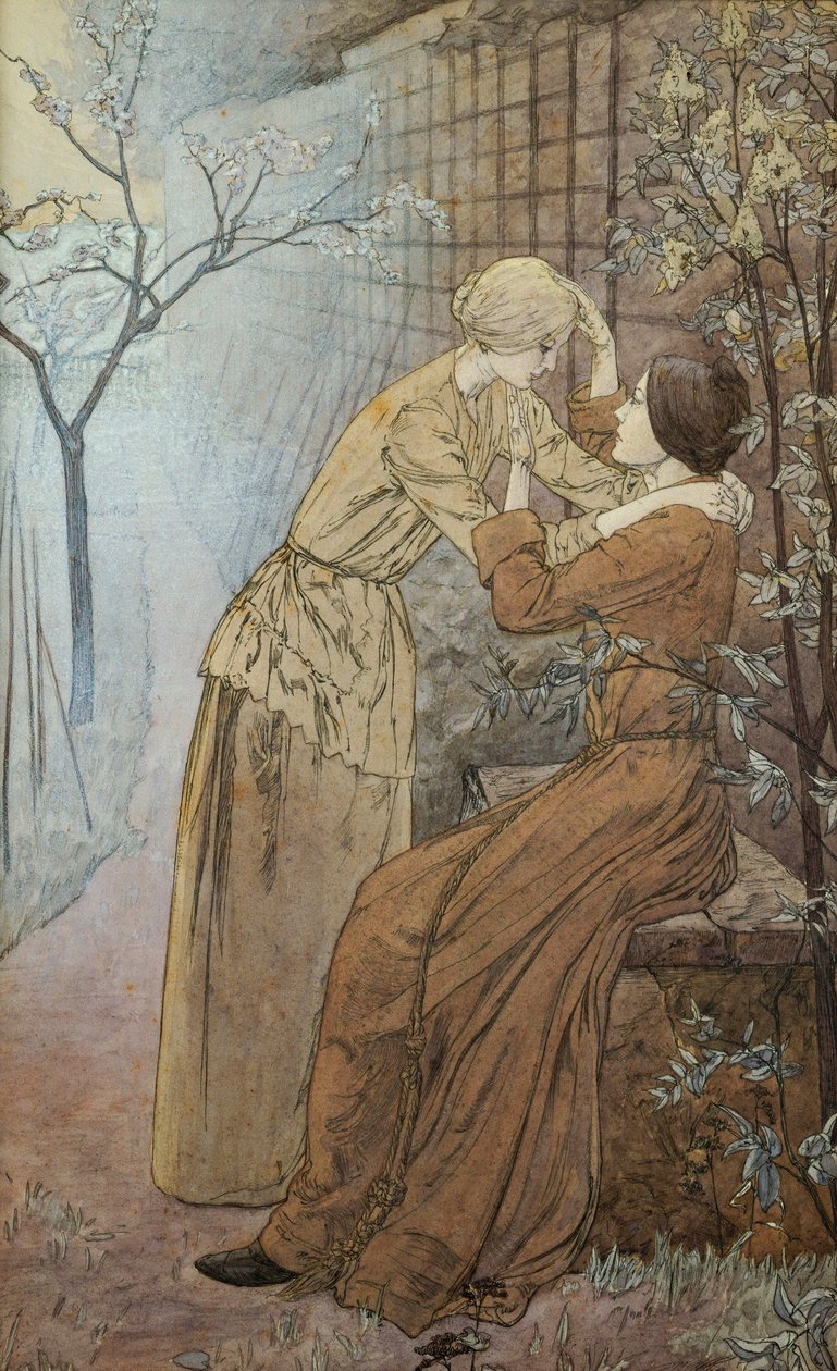 Le Rendez-vous, 1892 - Carlos Schwabe
